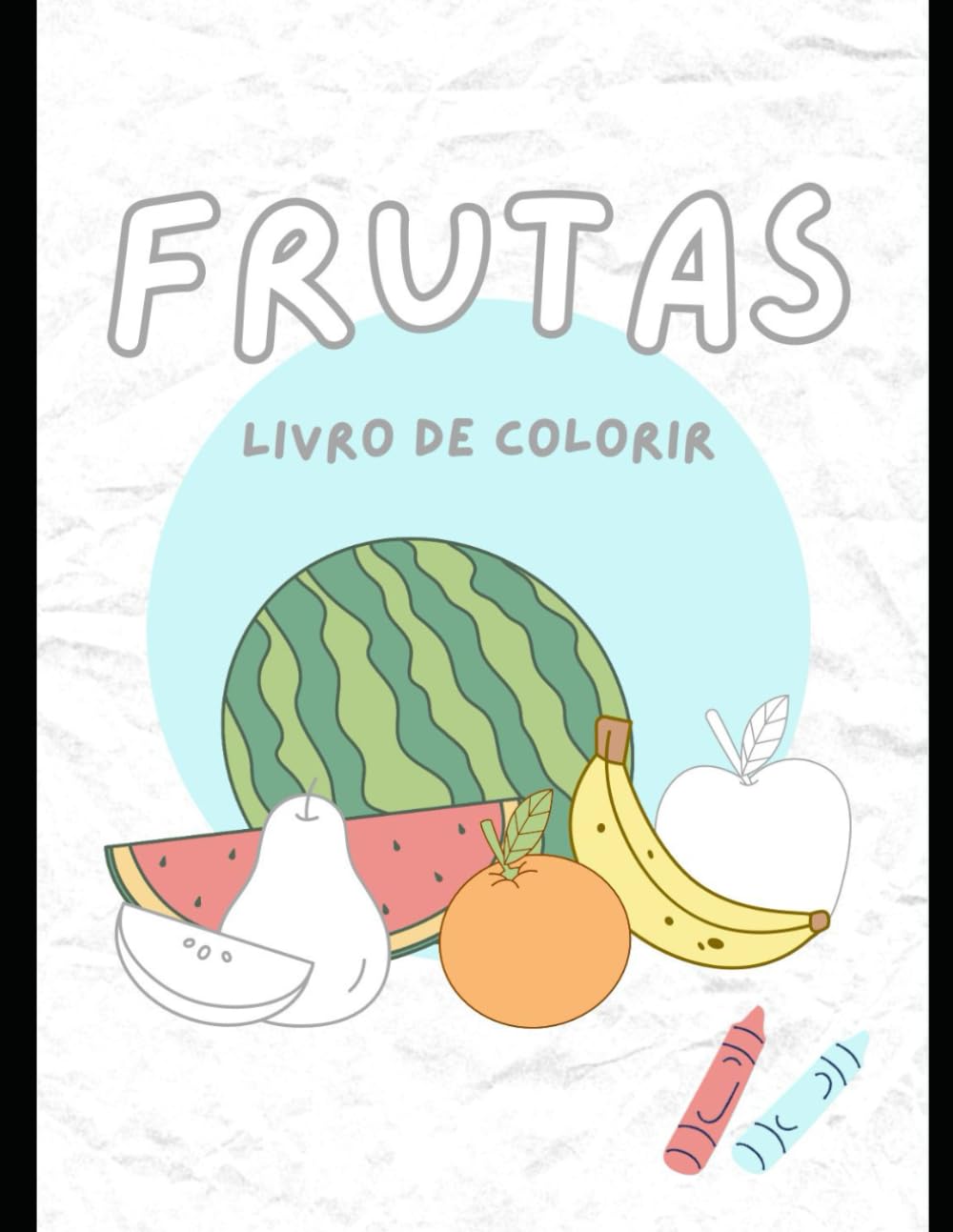Livro de Colorir de Frutas