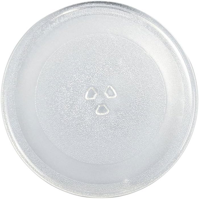 Edgewater Parts 3390W1G014A 12-1/2" Glass Tray Turntable Compatible with Whirlpool and LG Brand Microwave Ovens