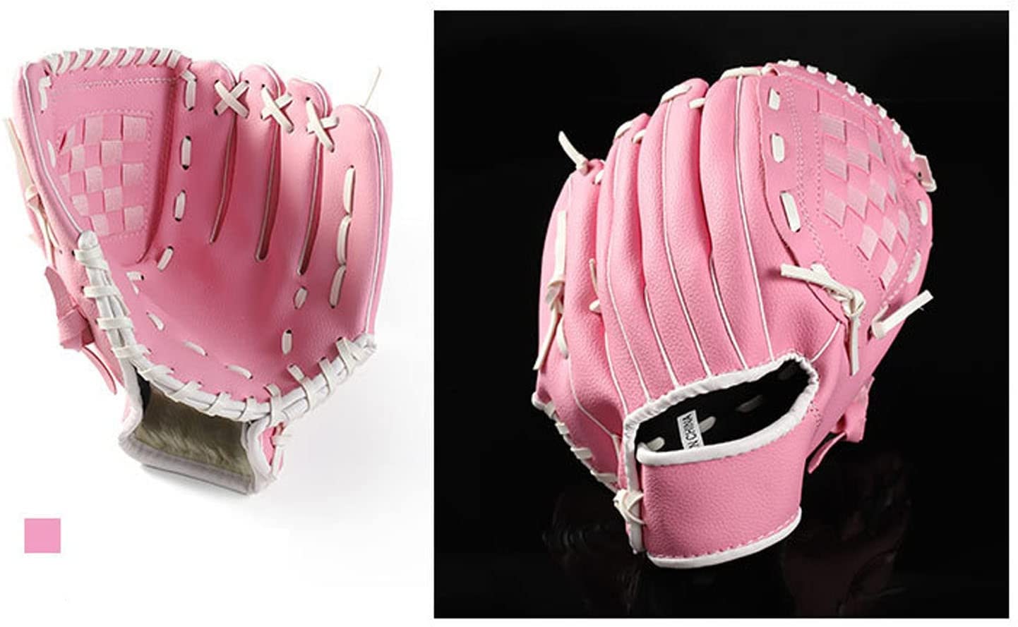Rawlings Heren Pitcher/Infield Handschoen, 11.75 Inch - 2-delige Solid Web Tan/Zwart, US Rawlings Heren Pitcher/Infield Handschoen, 11.75 Inch - 2-delige Solid Web Tan/Zwart, US