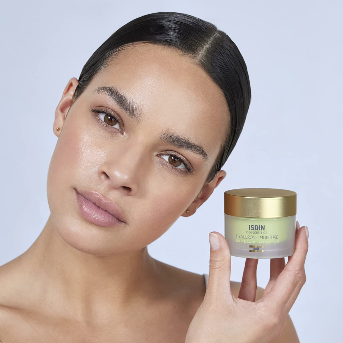 ISDIN Isdinceutics Hyaluronic Moisture (50 g) | Crema Viso Idratante con Acido Ialuronico Puro