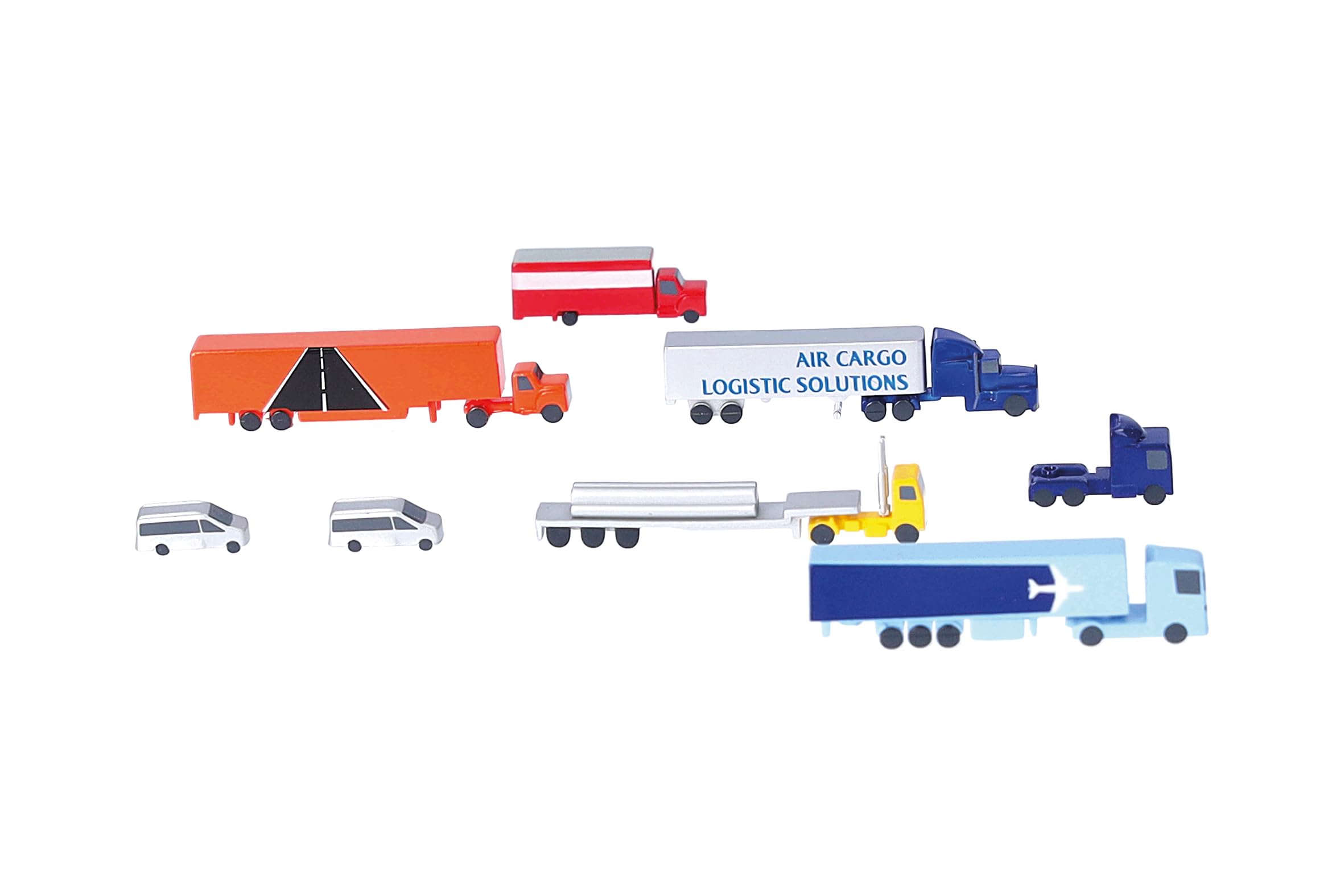 Herpa Accessori Trucks and Vans Set Accessori Aeroporto in scala 1:500, Camion e Modellini, Accessori per Modellismo Ferroviario, modello in miniatura, plastica
