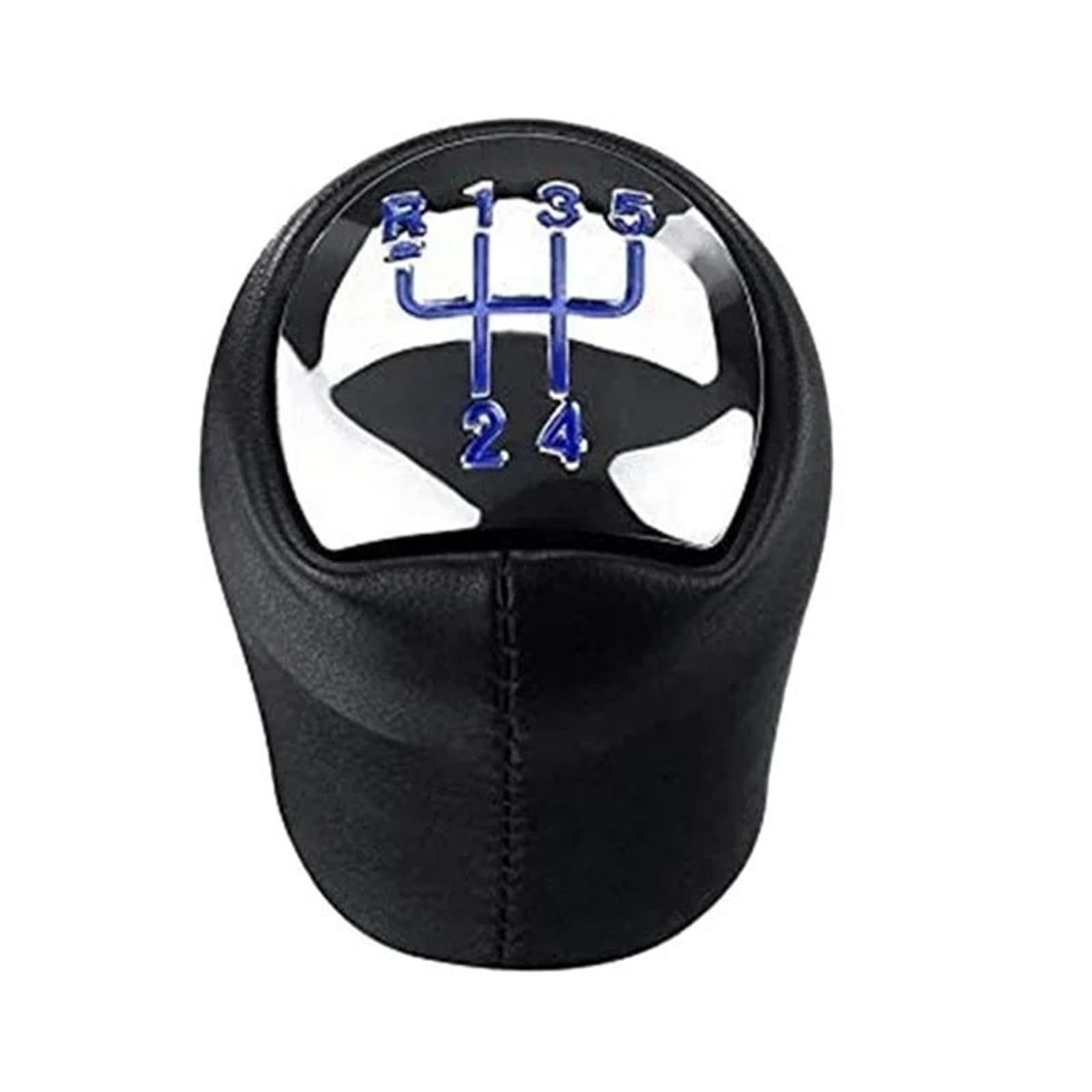 XZCVTYW Car Shifter Stick 5 Speed Manual for Renault for Megane Clio II Twingo Kangoo Logan Blue Car Gear Shift Knob Head