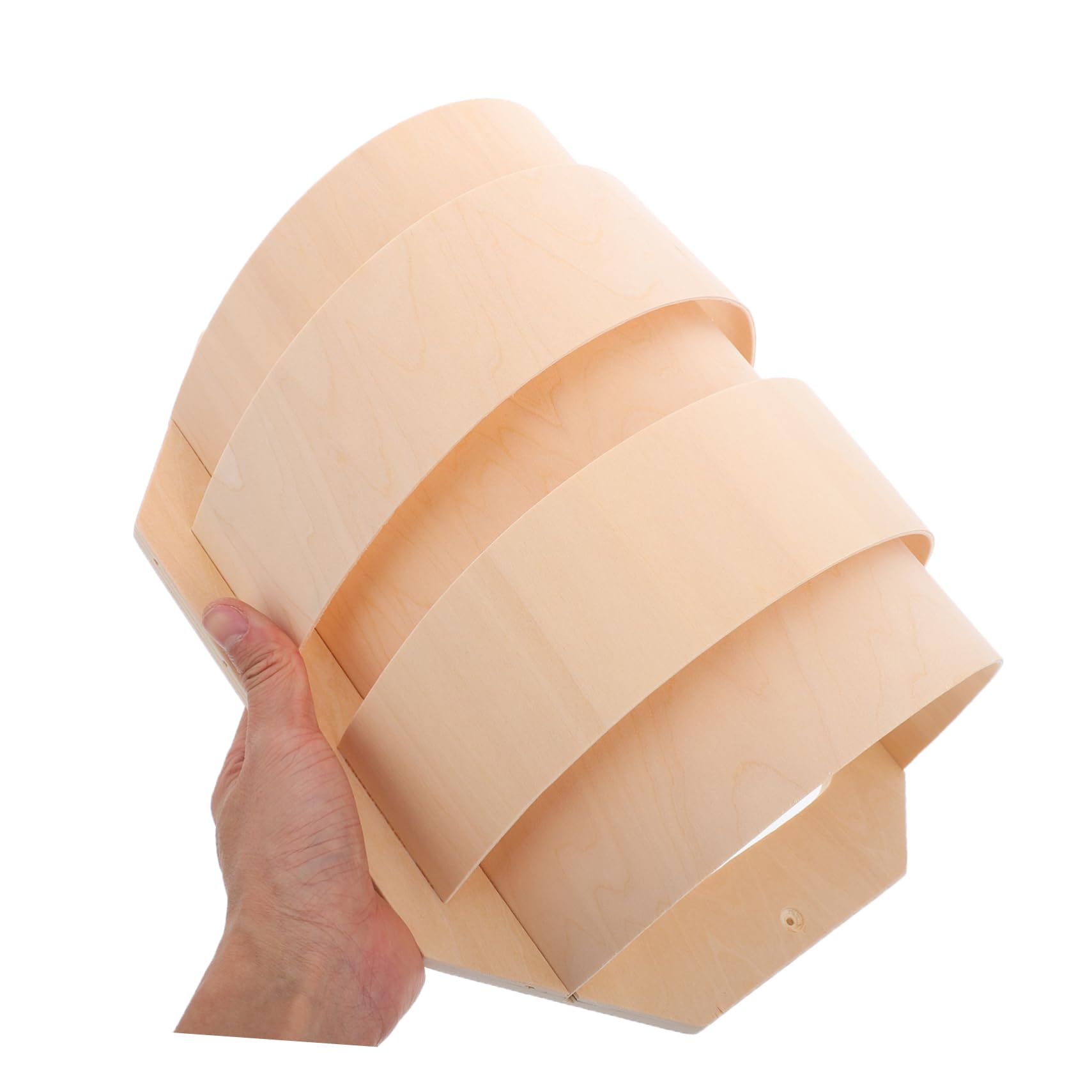 VOSAREA Sauna Lampenschirm Ecklichtschirm für Die Sauna Sauna-lichtschirm aus Holz Lampenschirm Für Saunakabine Saunazubehör Leichte Abdeckung Lichtabdeckungszubehör Khaki Hölzern