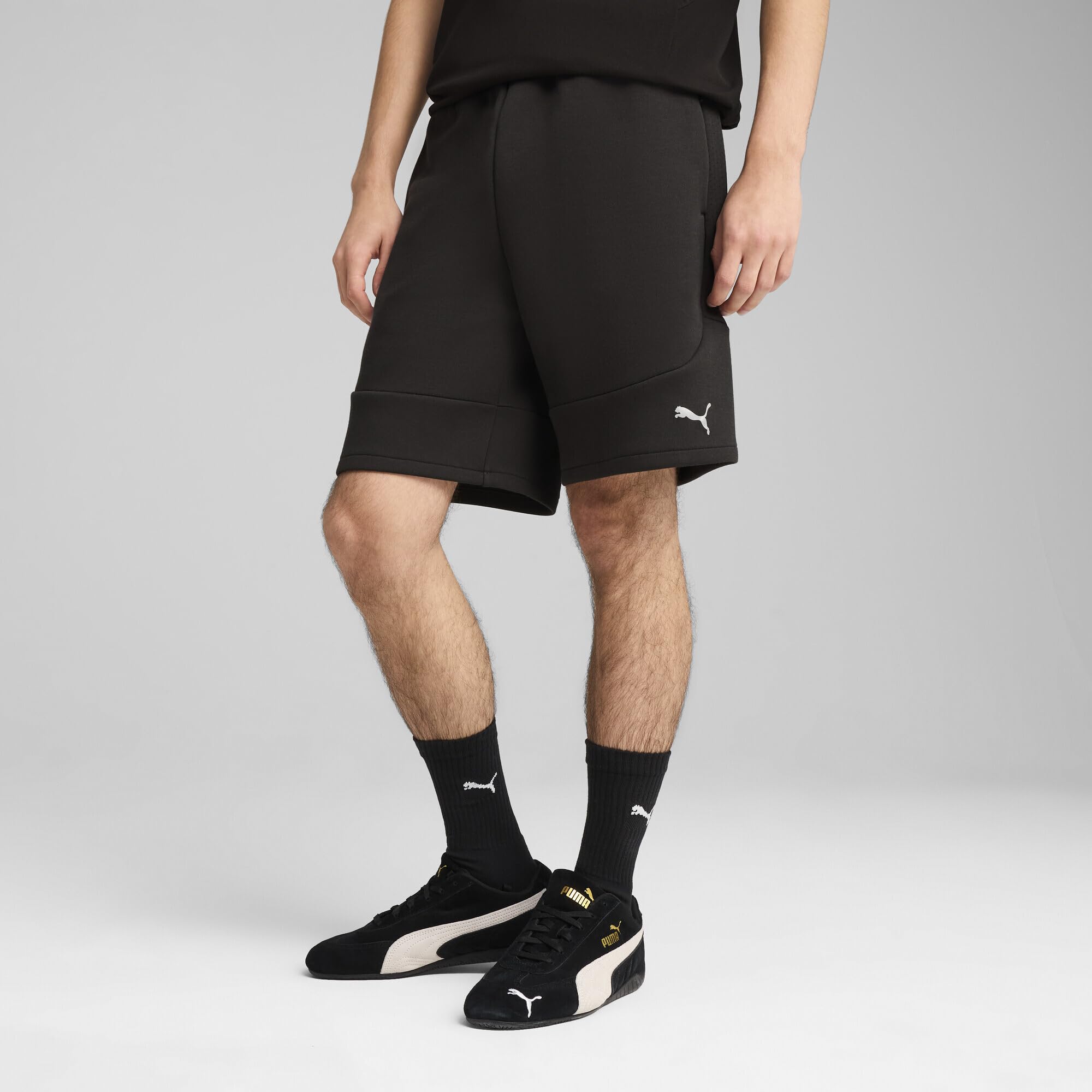 PUMA - Evostripe Shorts 8" Dk, Pantaloncini Lavorati a Maglia Uomo