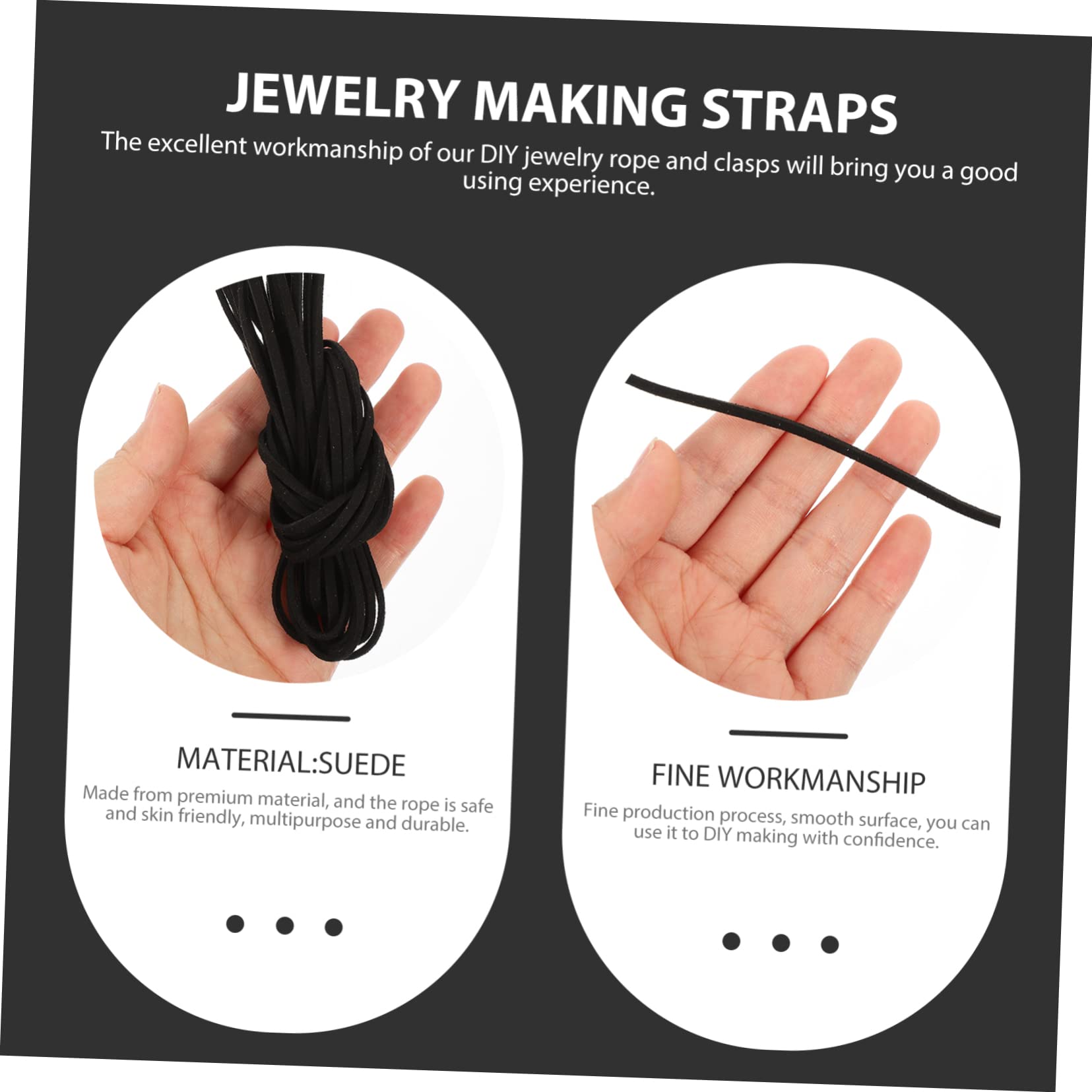 Cabilock 5sätze Retro Schmuckset Schnur Für Halsketten Und Armbänder Farben Für Schmuckherstellung Und Kreative Bastelprojekte Hautfreundlich Und Vielseitig
