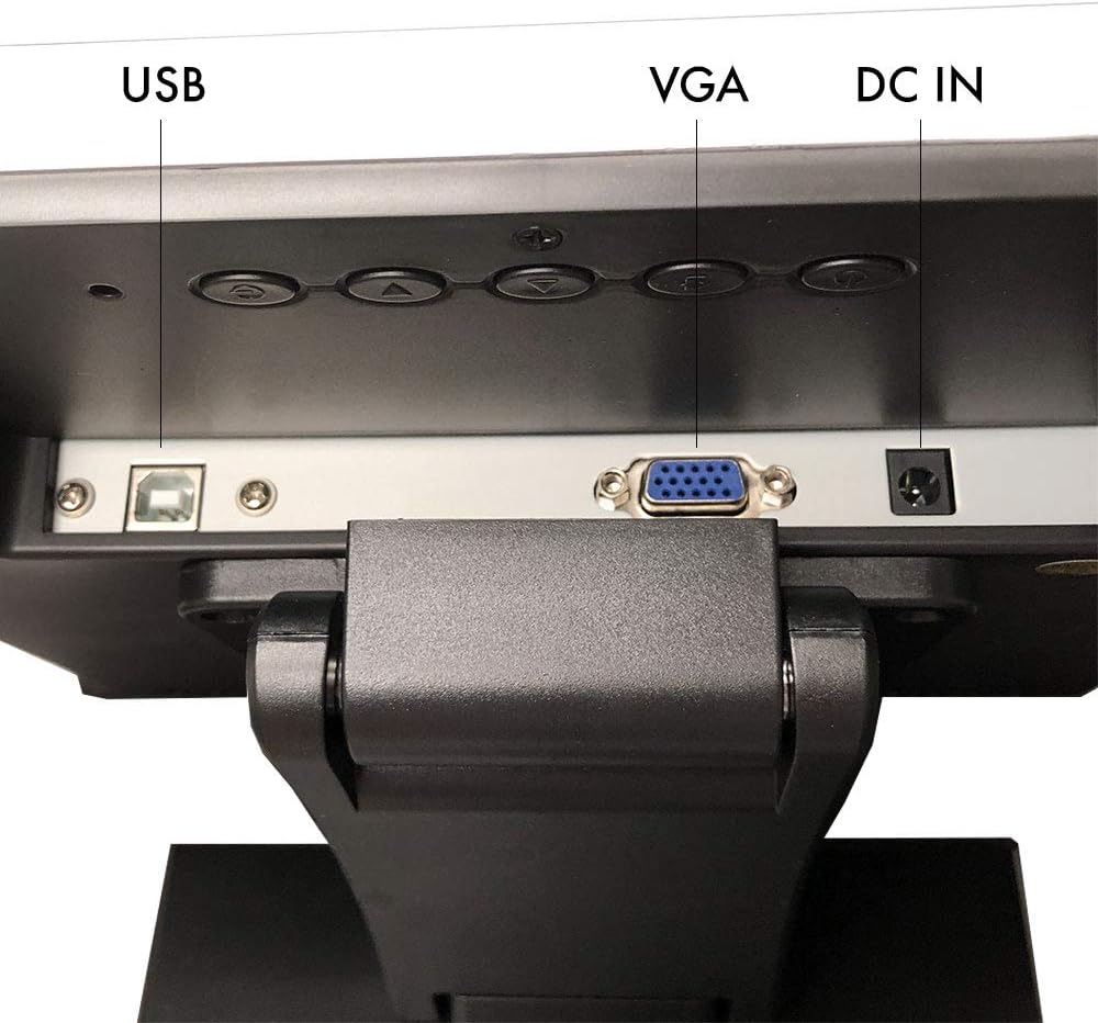 Lіmіtеd Stосk 15 Pro Series Capacitive LED Backlit Multi-Touch Monitor, True Flat Seamless Design Touchscreen, Great for Office, POS, Retail, Restaurant, Bar, Gym, Warehouse, NO Driver Required (15 Inch)