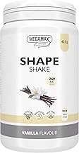 MEGAMAX Shape Shake Vanille – Abnehmshake mit Protein, Vitaminen & Mineralstoffen – Mahlzeitenersatz zum Abnehmen – Diät-Shake mit Vanillegeschmack – 425 g Pulver
