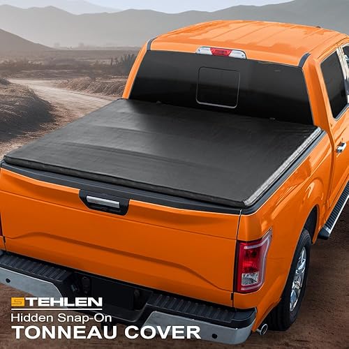 Miniatura 4 de Stehlen 714937188600 Compatible con Toyota Tacoma 2016-2023 Cubierta tonneau oculta de 6 pies (72 pulgadas) de largo - Negro