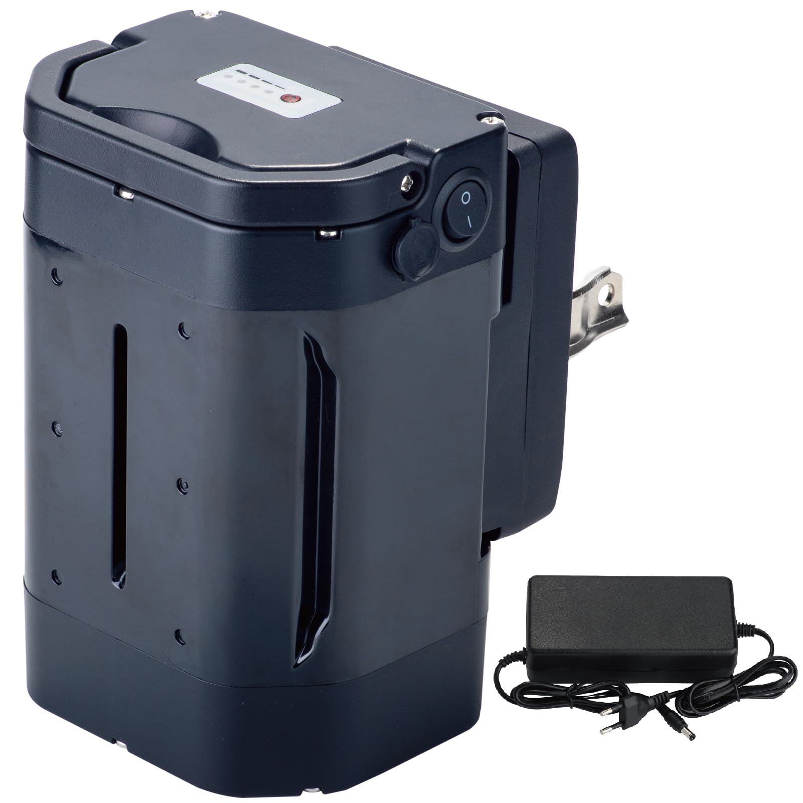 Batteria e-bike 36V 12Ah di ricambio per Ansmann, Heinzmann, PortaHK bici con caricabatterie, Safe Lock (36V 12Ah)