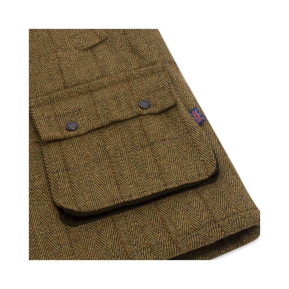 Walker & Hawkes - Barrington - Veste sans Manches Derby - pour Homme - Tweed - Chasse/Campagne