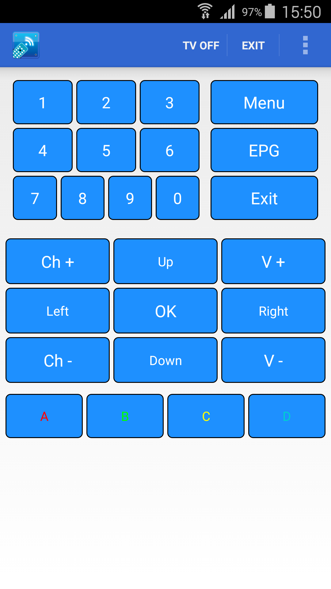 WiFi TV remote App on the Amazon Appstore