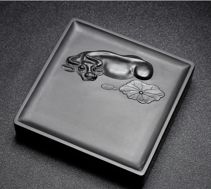 Amazon | 歙州硯 中国黄山に産するすずり石 墨が良く磨れ 書道の