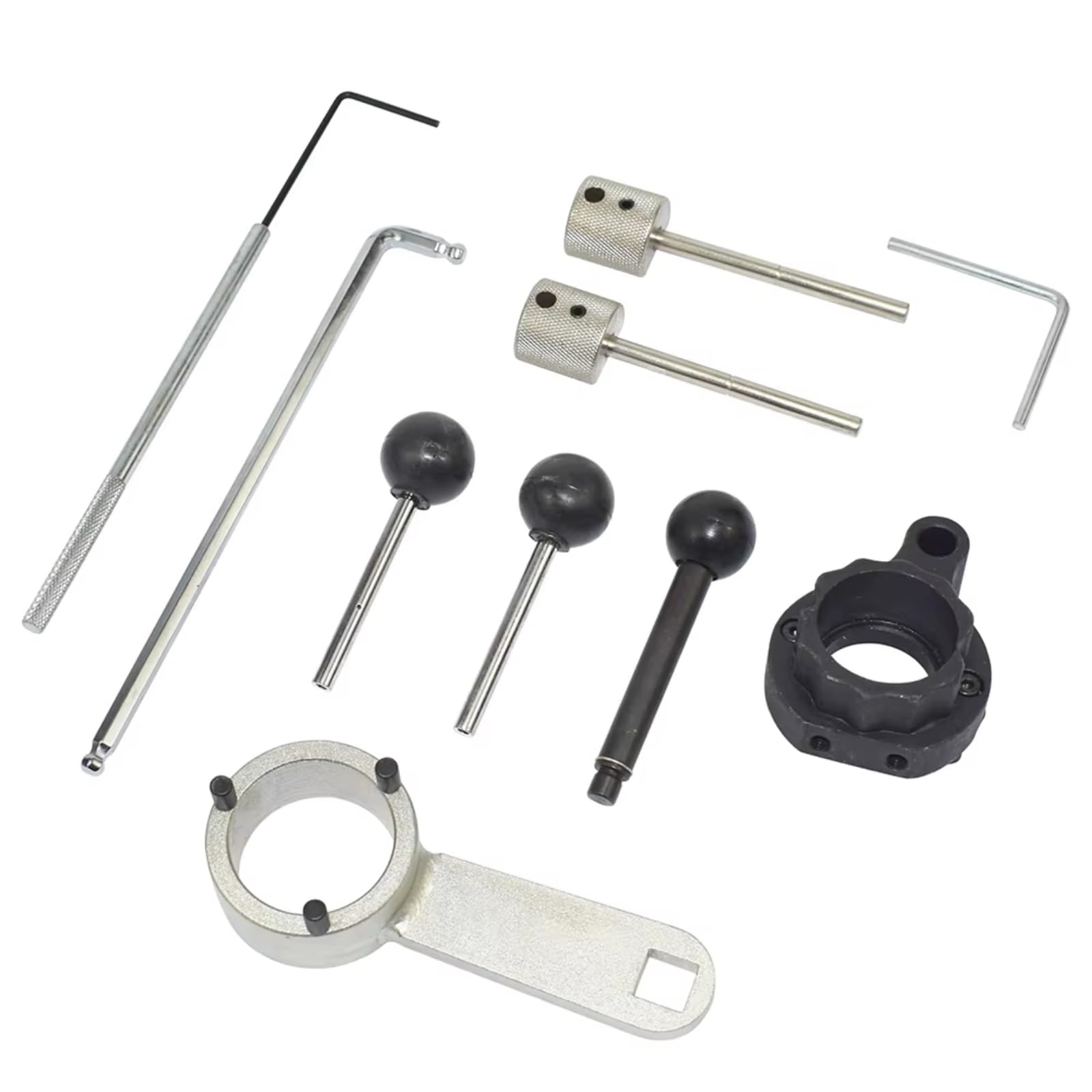 Kit De Herramientas para La Correa De Distribución del Árbol De Levas 10265 T10060A Compatible con Skoda 1.6 2.0 para Motor Diésel TDI Kit Calado Distribucion