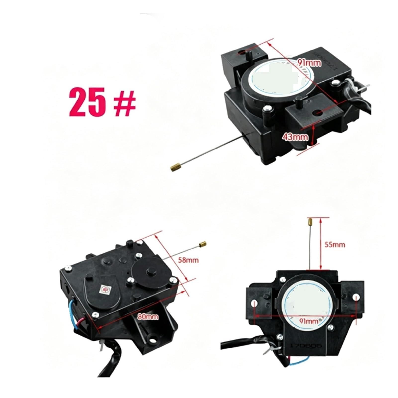 Tractor De Drenaje De Lavadora,Compatible Con Haier | Válvula Del Motor Del Interruptor Del Drenaje Del Tractor De La Lavadora Motor De Deshidratación(No.25)