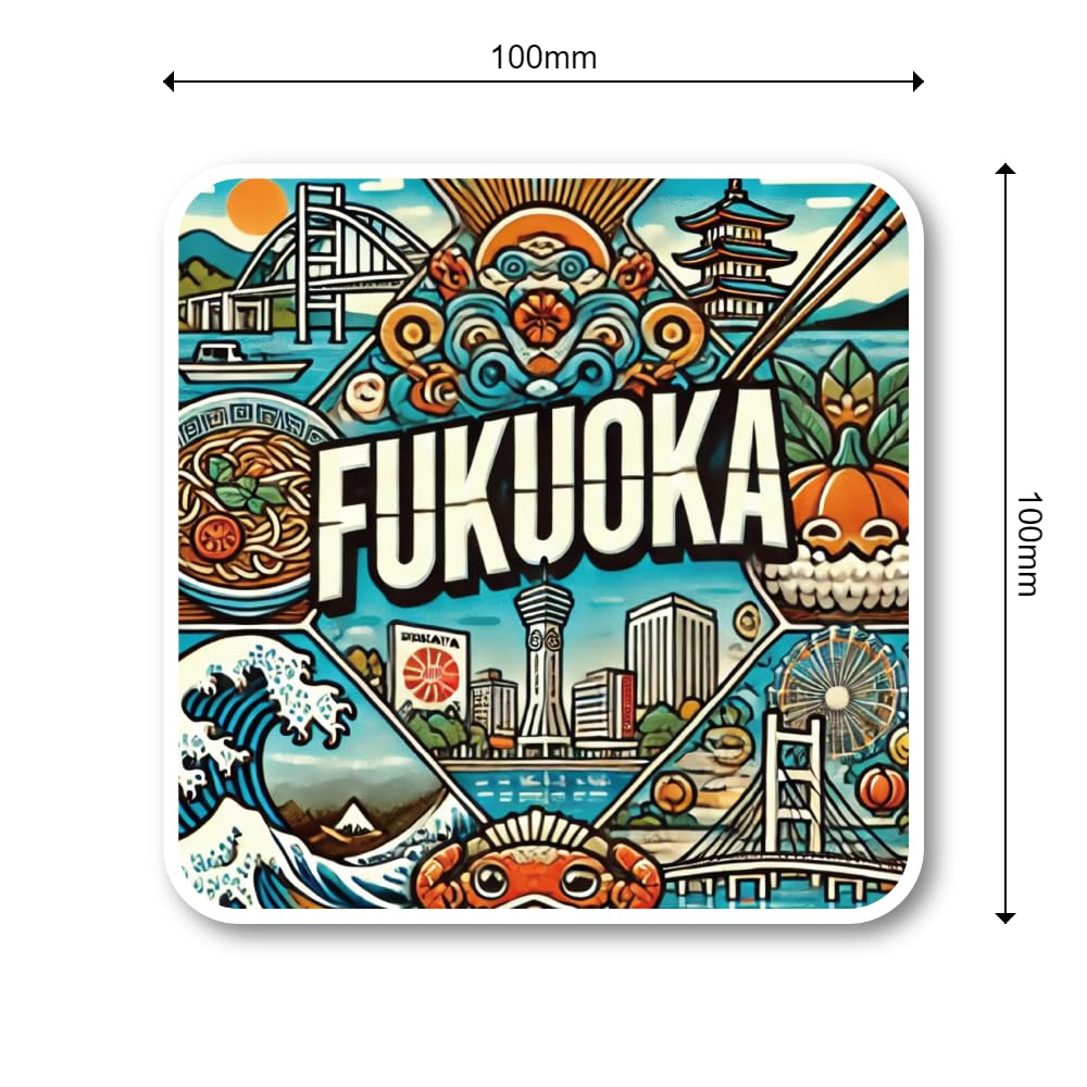 熊本 ご当地 ステッカー 5枚セット Amazon.co.jp: 九州・沖縄地方のご当地ステッカーセット 福岡、佐賀