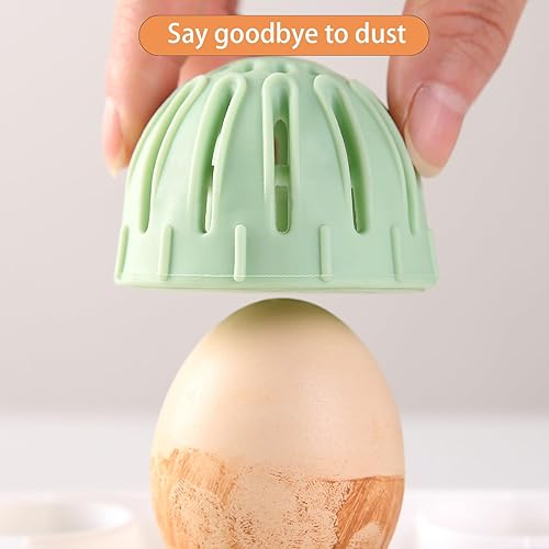 Miniatura 7 de HXJFGDM Cepillo de silicona para lavado de huevos, 2 unidades, para huevos frescos, herramientas de limpieza reutilizables para lavadoras de huevos,