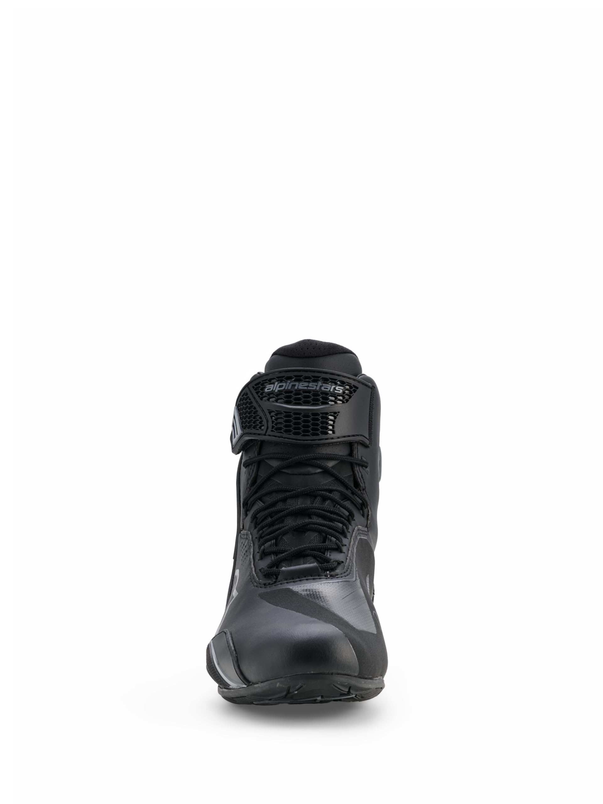 Alpinestars Faster 4 Drystar scarpe da moto impermeabili, nero/grigio, 9 (42)