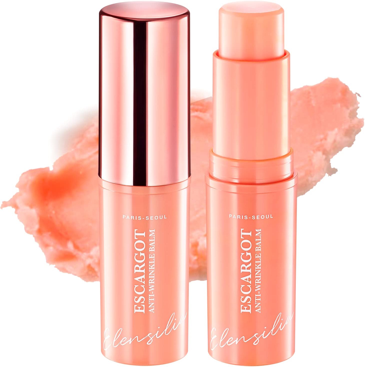 Elensilia Snail Filtrate Anti-Wrinkle Multi Balm Stick I All-In-One Wrinkle Free Balm, Instant Natural Glow Care For Neck, Under Eye Bags, Lips I Hydrating Moisturizer For Skin Care