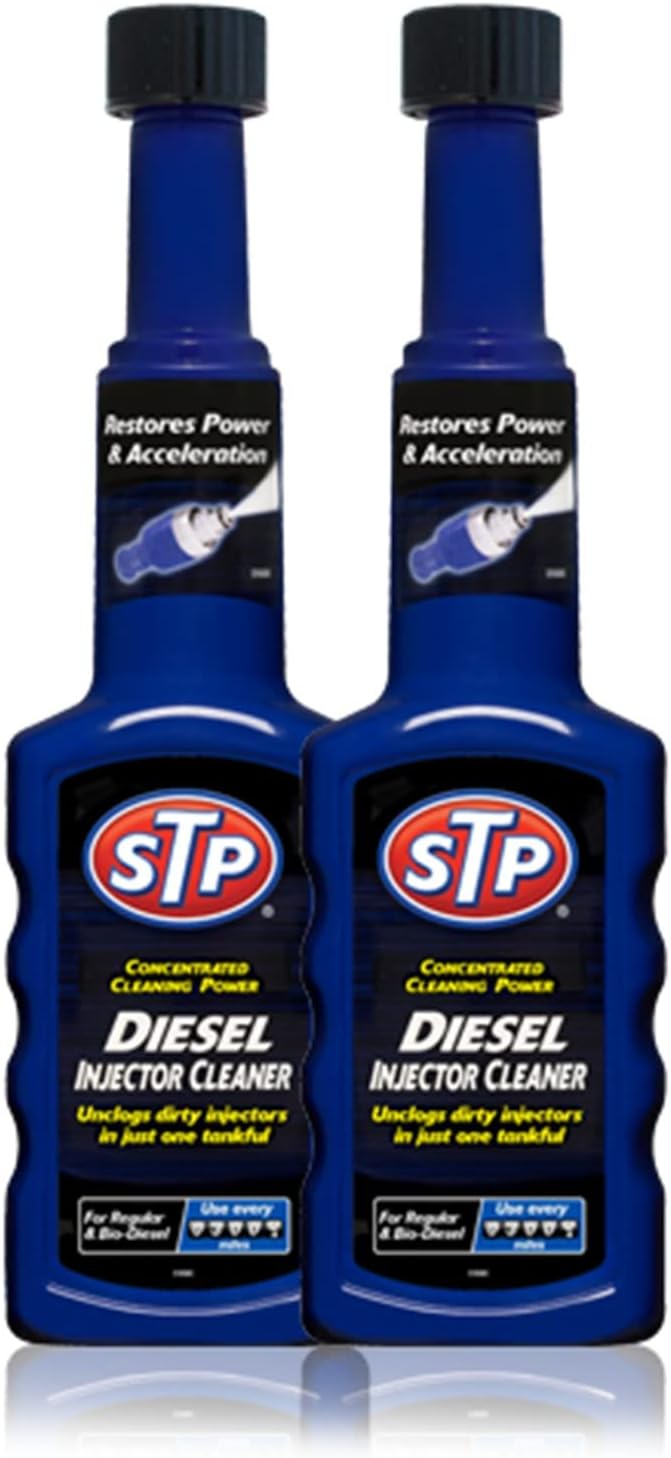 STP® Diesel Injector Cleaner Unclog Dirty injectors with just one Treatment. (Helps Restore