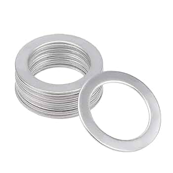 25 Rondelle Parafango In Acciaio Inox: Misura 5/16" X 1 - Foto 10