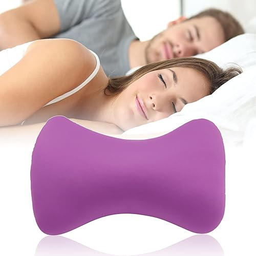 Miniatura 6 de ASkinds 2 almohadas cilíndricas de 15 x 7.8 pulgadas, cómoda almohada tipo hueso de microcuentas, cojín de almohada de tubo de almohada para cabeza,