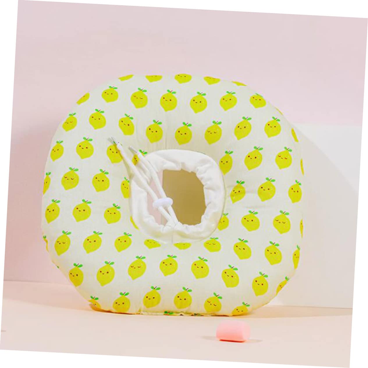 Happyyami 3piezas Collar Protector Inflable De Algodón para Mascotas Confortable y Previene Lameduras y Mordeduras Diseño Aleatorio s