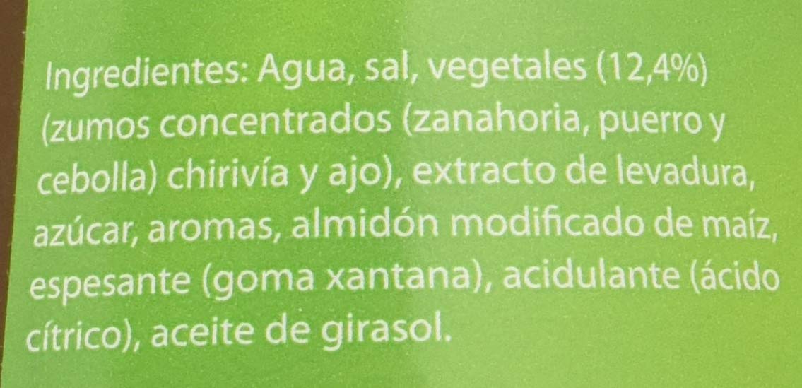 Knorr Caldo Líquido Concentrado Vegetal Sin Gluten 1l