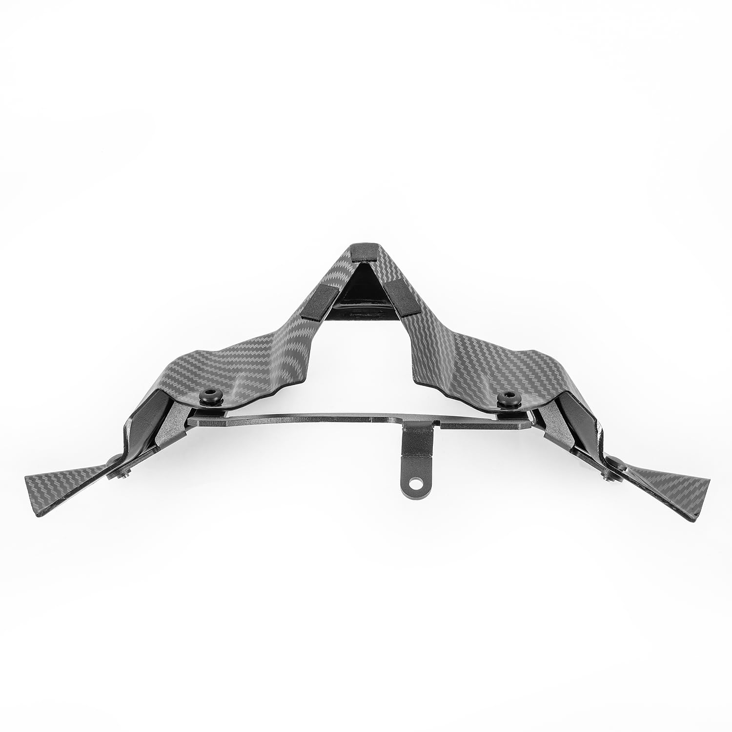 Carenatura del faro inferiore del motociclo Ruota anteriore Becco Naso Cono Copertura Aerodinamica Winglets Carenatura Kit decorativo Per Z900 Z 900 Z-900 2020-2024 (Aspetto Carbonio)