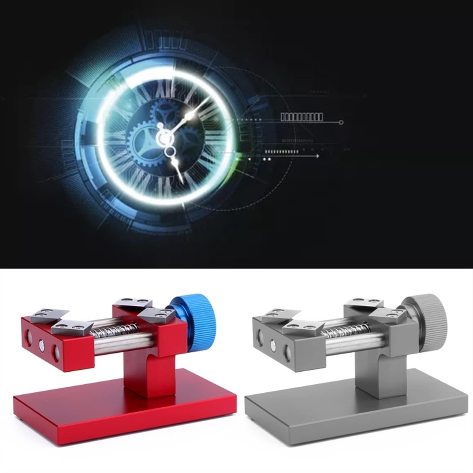 Herramienta de reparación y desmontaje del bisel del reloj, banco de trabajo para abrir la tapa trasera, herramienta para quitar el anillo del bisel del reloj, herramienta de relojería, herramienta d