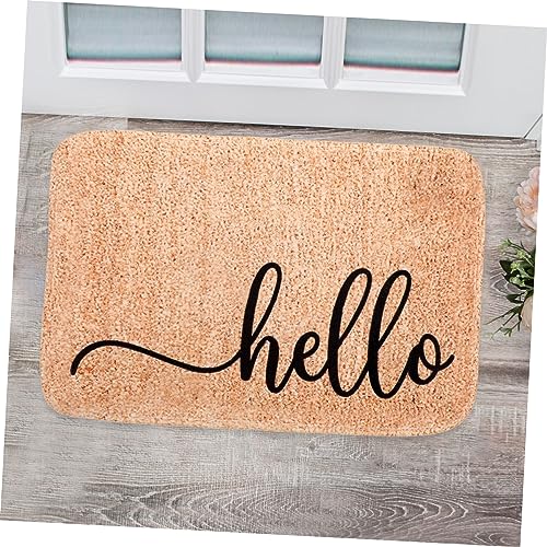 Felpudo antideslizante para puerta de entrada y alfombra de bienvenida 3