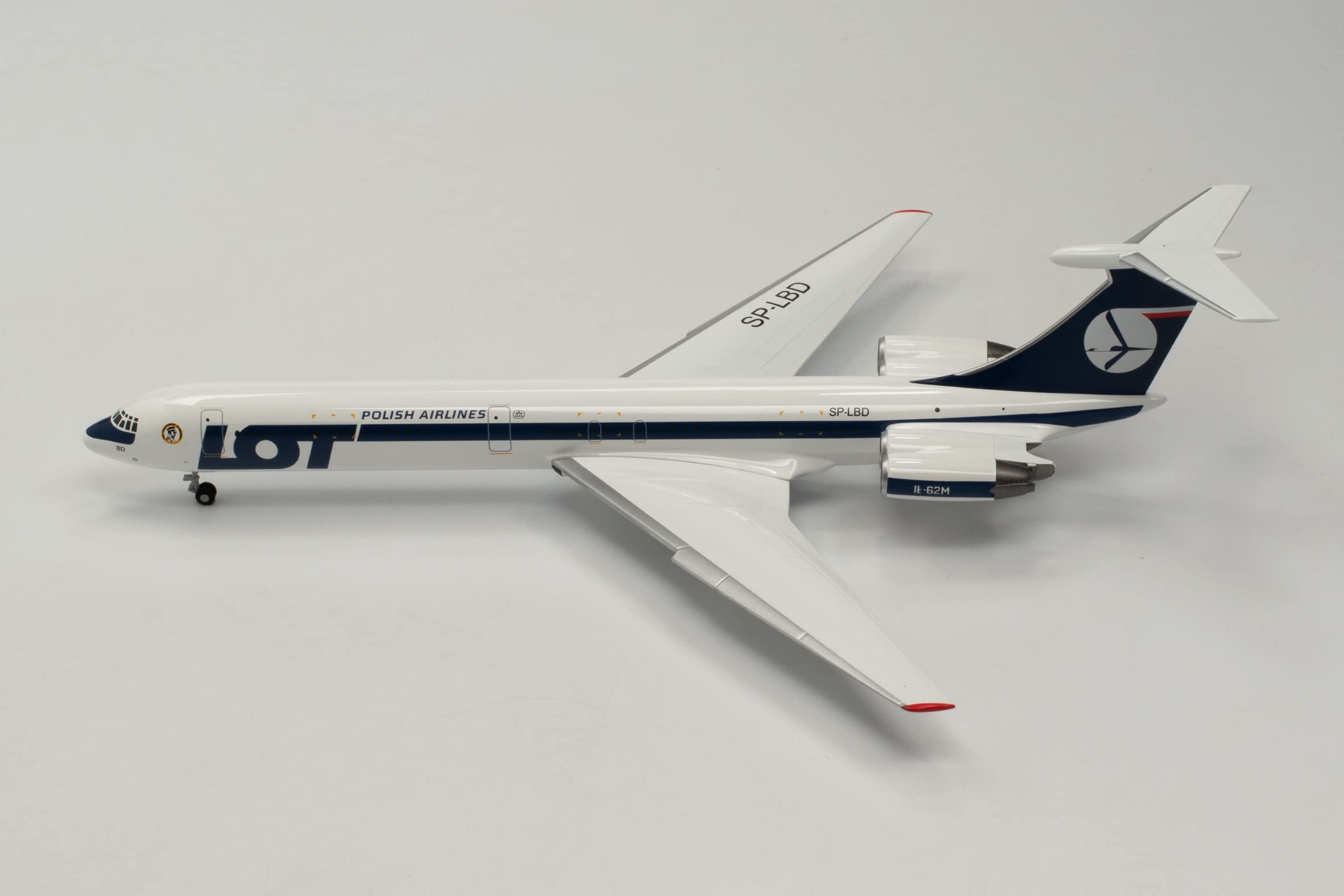 Herpa 1/500 SAT航空 Il-62 箱ブリスター付 Amazon | herpa 飛行機 模型 LOT ポーランド航空 イリシン IL-62M SP