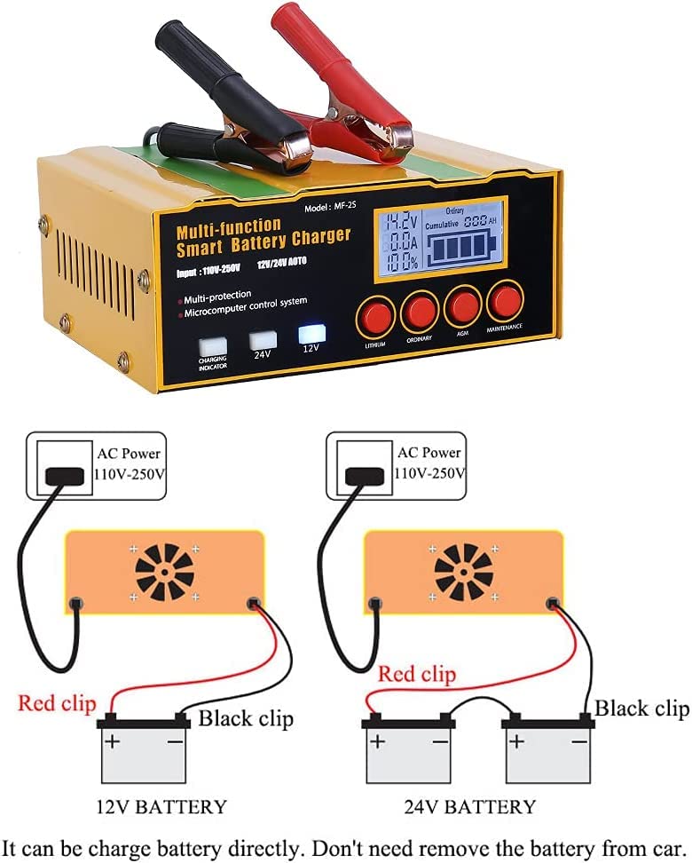 Battery Charger Restoring Lost Performance