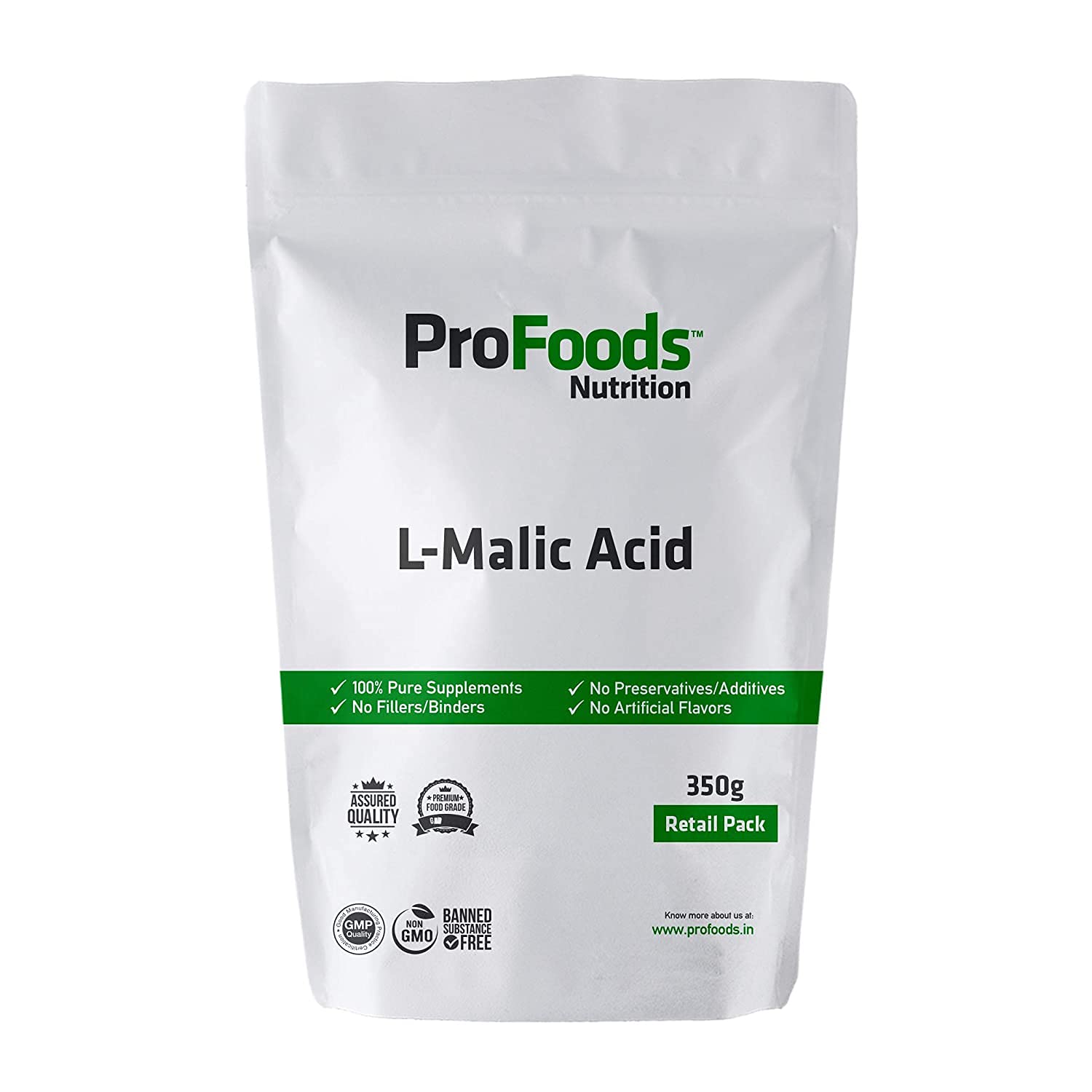 panihariProfoods L Malic Acid Powder (350 Grams)