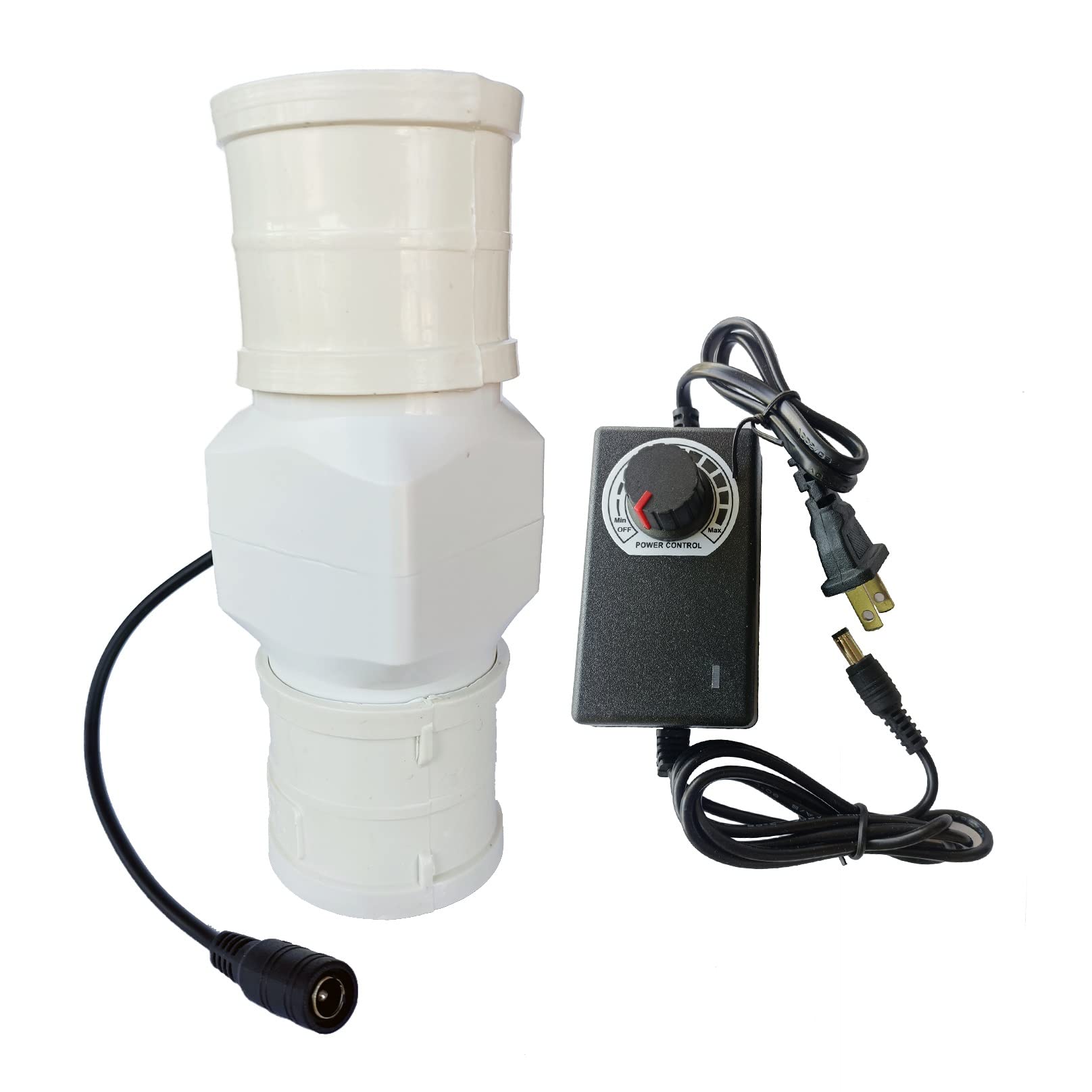 Ventilador Conducto Línea 2 Pulgadas 12V 6W Mini Extractor Ventilación Hidropónico para Tiendas Campaña Cultivo Refuerzo Caja Zapatos Mascotas Baño Armario