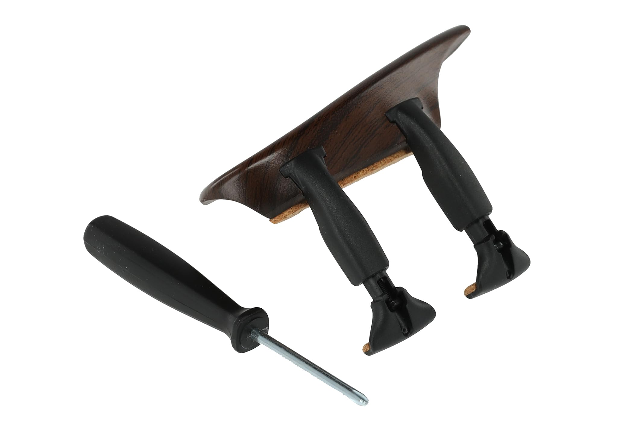 Wittner Chinrest, side-mounted chinrest Viola, high-tech plastic, anatomically shaped, allergy-tested, with screwdriver - Image 2