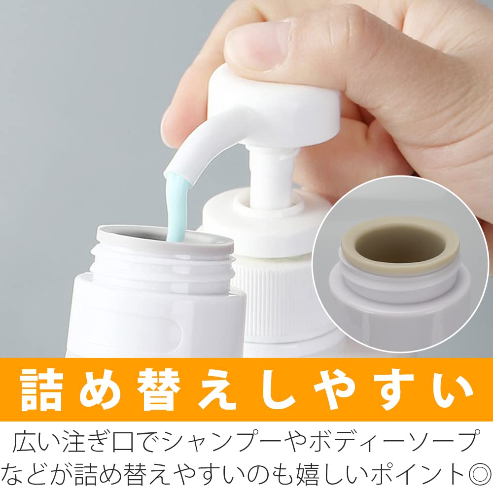 Amazon.co.jp｜RECOLOSS 詰め替えボトル 3個セット シリコン製 液漏れ