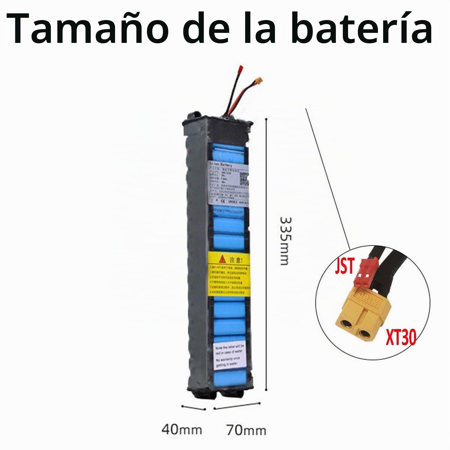 Batería De Scooter Eléctrico De 36 V 6.6AH / 7.8AH / 9.6AH Paquete De Baterías De Scooter Eléctrico M365 Batería De Iones De Litio