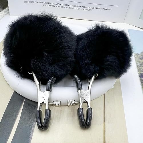 Miniatura 5 de Body Clamps Nipple Clips Stainless Steel Adjustable Body Ring Non-Piercingn Nipple Clamps Stainless Steel for Women Faux Body Jewelry