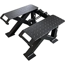 AHTAPFON X-Shaped T-Bar Rowing Platform,Multifunctional Standing Bench,Hard Pulling Platform,Multifunctional Deep Squat Platform for Low Pull-up,Dumbbell Squat