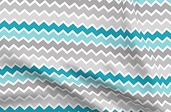 Amazon.com: Spoonflower Fabric - Turquoise Aqua Teal Blue