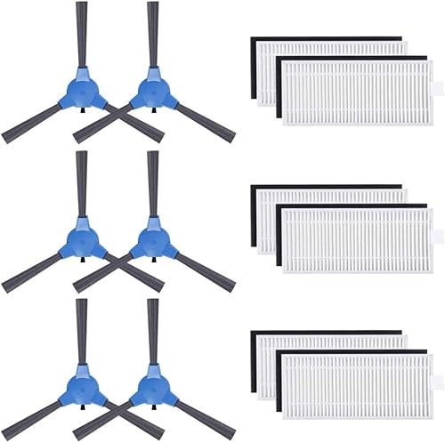 Accesorios Piezas de repuesto compatibles con Kyvol Cybovac E20, E30, E31 Robot Aspirador Filtros y Cepillos