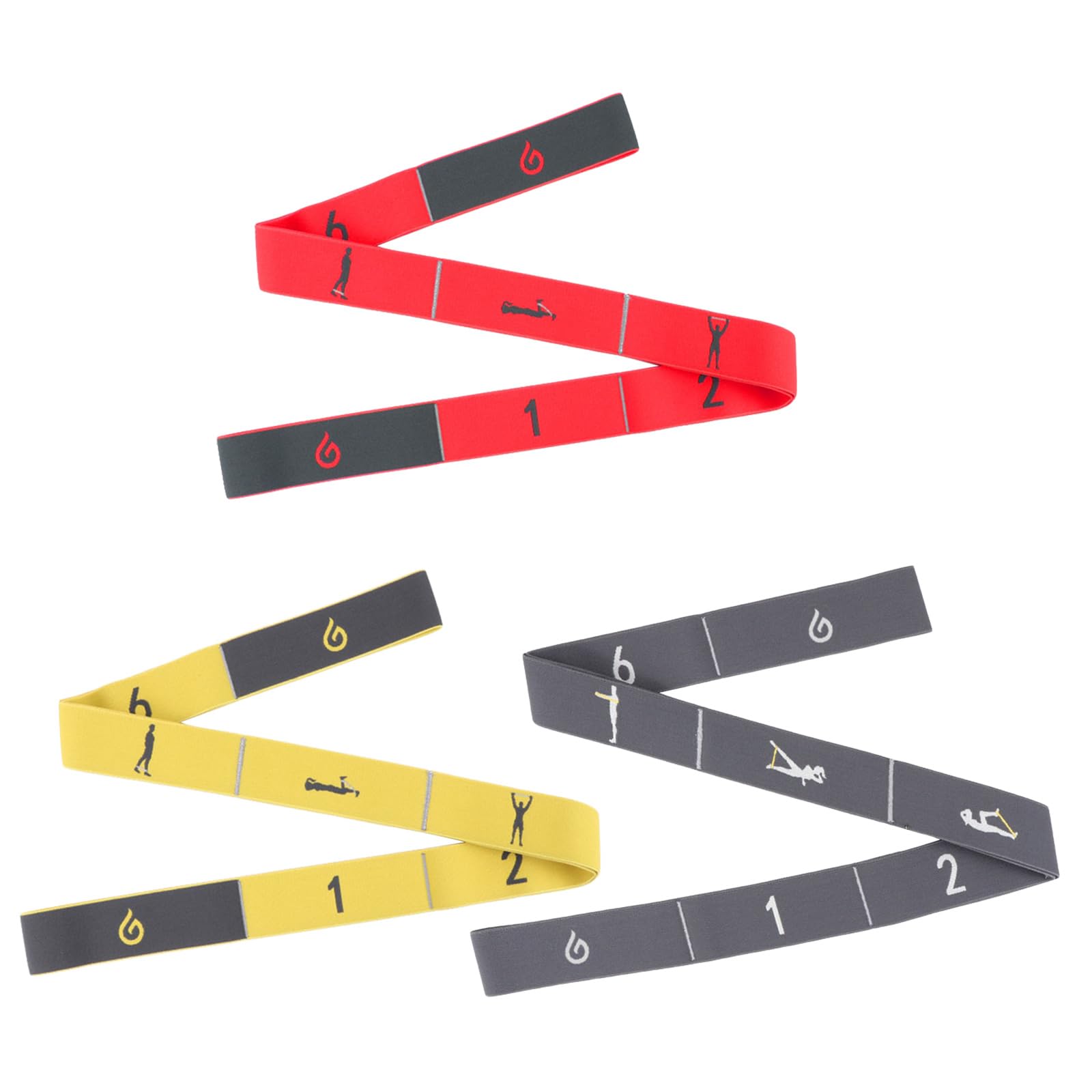 Cinghia Yoga Multiuso Con 8 Passanti - Viola Per Stretching E Flessibilità - Foto 6