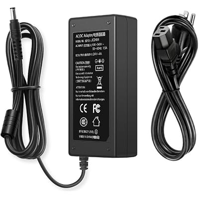24V DC Power Supply 4A Universal AC Adapter, 100-240 50/60Hz Adapter to 24 Volts 4Amp Transformer, DC 24V Power Cord, 5.5mm x 2.5mm Plug