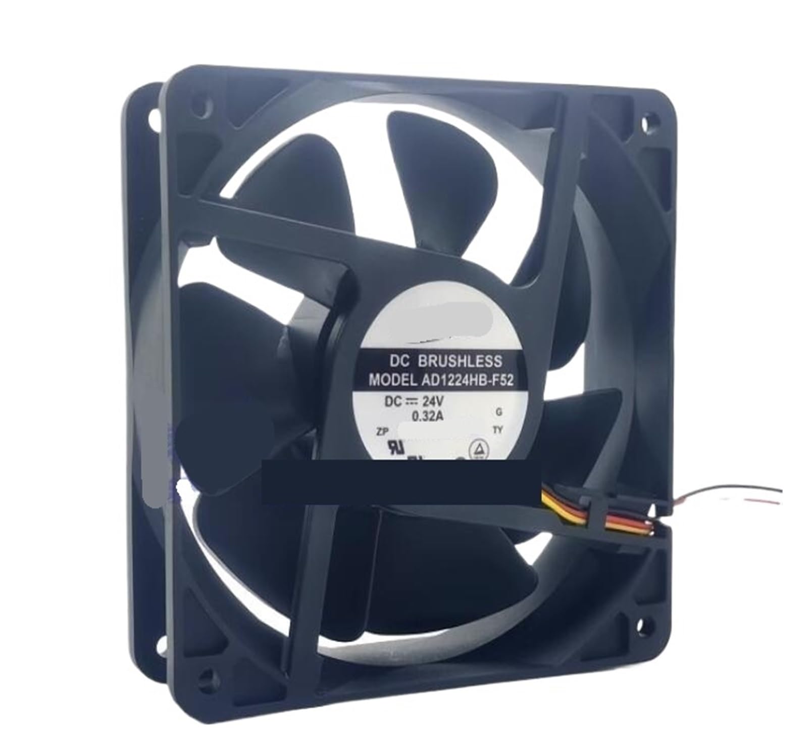 PEQYUACTE AD1224HB-F52 DC 24V 0.32A 120x120x38mm 3-Wire Cooling Fan