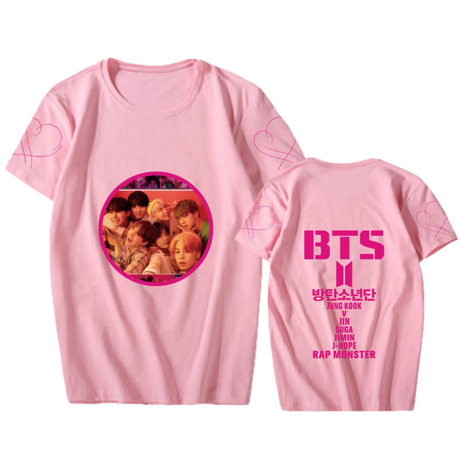 Buy Aopostall BTS Merchandise,Kpop BTS Jimin Jungkook Suga V JHope Jin RM Face Shirt New Album