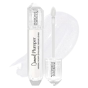 Physicians Formula Mineral Wear Diamond Lip Plumper Gloss, Dermatologist Tested, Diamond Marquise
