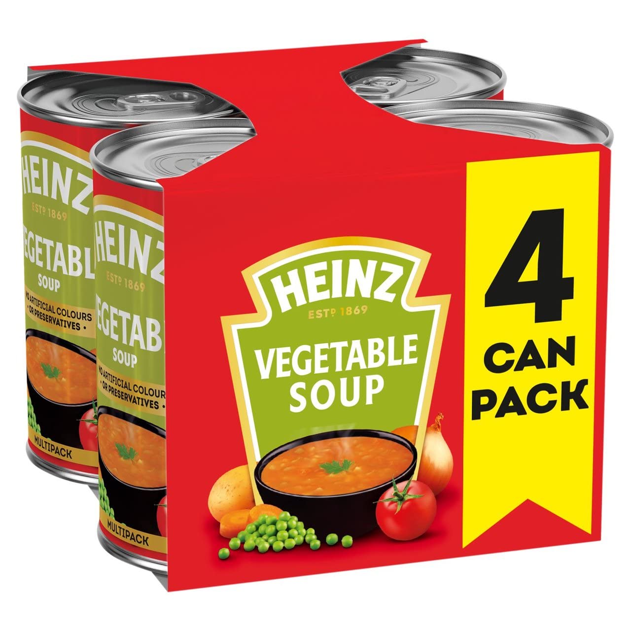 HEINZVegetable Soup 4x400g
