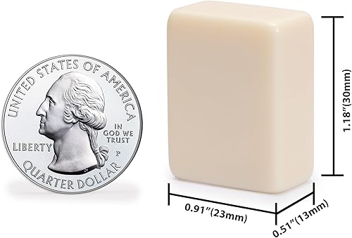 Miniatura 5 de Juego de Mahjong americano con 166 fichas con repisa Clásico