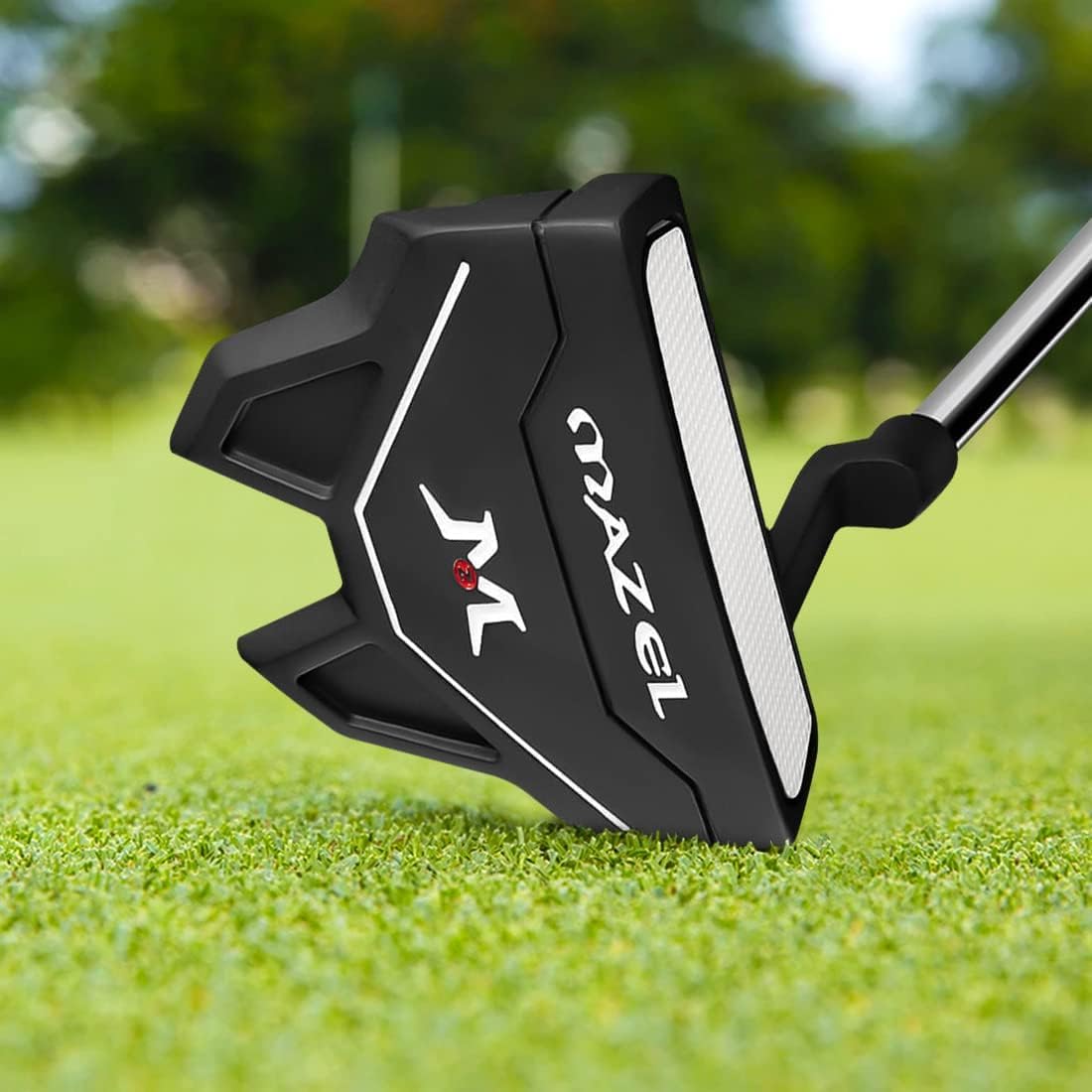 MAZEL Golfschläger-Putter mit CNC-gefrästem Gesicht für Damen und Herren, 35-Zoll-Edelstahlschaft bietet mehr Konsistenz und Stabilität