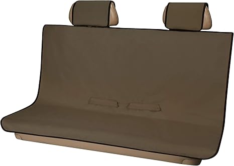 ARIES 3146-18 Seat Defender 58-Inch x 55-Inch Brown Waterproof Universal Bench Car Seat Cover Protector